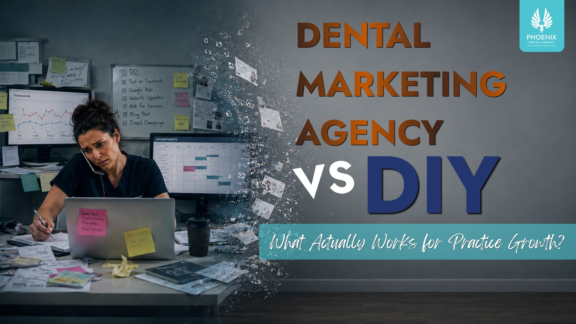 Trying to decide between DIY marketing and hiring a dental marketing agency? Here’s a clear, data-driven breakdown of what actually drives patient growth and long-term success.